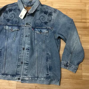 Levi’s denim jacket with embroidery thumbnail 2