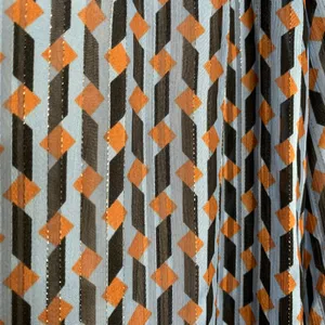 Maje Blue Jela Pleated Print Elastic-Waist High-Low Skirt Womens Size 36 thumbnail 7