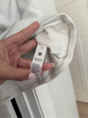 Lululemon‎ Ribbed Softstreme Sweetheart Tank Top Light Vapor thumbnail 3