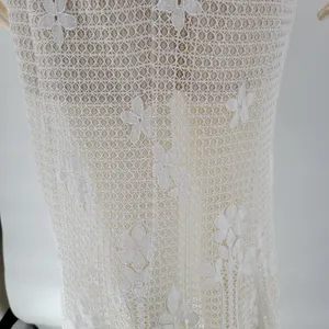 The Room Lace Dress Juniors L Ivory Off Shoulder Bell Sleeve Bridal Graduation thumbnail 16