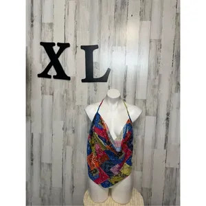 Bandana tank top Red Size XL thumbnail 2