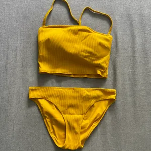 Aerie Yellow Bikini Set thumbnail 1