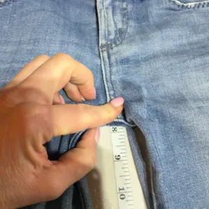 Citizens of Humanity Kelly‎ Bootcut Jeans Womens Blue Low Rise Raw Hem Y2K Indie thumbnail 14