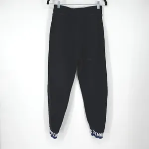 Opening Ceremony Black Scalloped Logo Sweatshirt and Jogger Set‎ Womens XS thumbnail 4