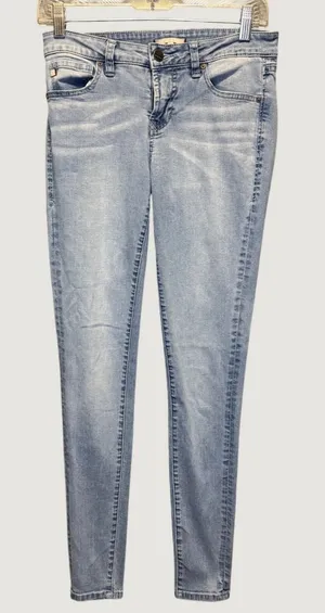 1975 | Dear John Metro Light Wash Skinny Denim Jeggings Blue Women‎ 26 thumbnail 1