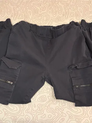 CARMAR Los Angeles Charcoal Cargo Jogger Pants Size 2 Black thumbnail 3