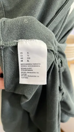 AEO First Essentials Tank With Lace Up, Adjustable Sides thumbnail 6