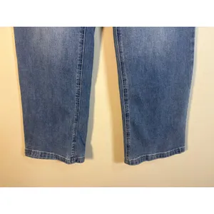Juicy Couture Wide Leg‎ Jeans Womens 7/28 Blue Excellent Pink Rhinestone Logo thumbnail 8