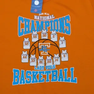 NWT NCAA 2008 Tennessee Lady Vols Basketball National Champions Tee Shirt thumbnail 2