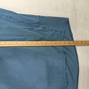 Lululemon Size 12 Back in Action Short Sleeve T-Shirt Utility Blue Relaxed Fit thumbnail 8