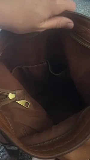 Fossil Brown Leather Bag thumbnail 5