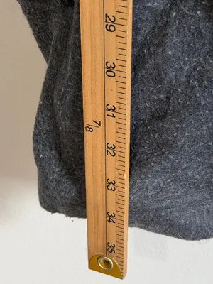 Free People Sadie Surplus Knit Jacket Hoodie Grey Size Small Oversized Fleece thumbnail 10