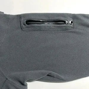 Imperfect 2011 Under Armour fleece medium large half zip lightweight fleece grey thumbnail 7