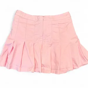 Cotton Candy Pink Pleated Mini Skirt thumbnail 4