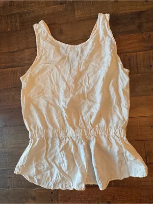 VS Button-Front Peplum Tank Top thumbnail 4