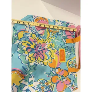 Lilly Pulitzer Estee Lauder Beach Tote Bag Resort Vacation Canvas Purse Limited thumbnail 4