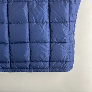 Abercrombie & Fitch Vintage Puffer Vest Blue Quilted Hooded Women’s Y2K thumbnail 8