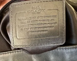Coach Black Tote Bag thumbnail 8