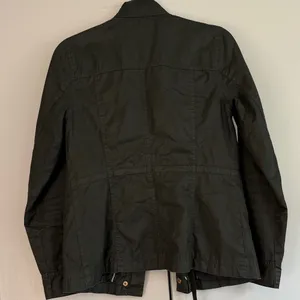 Tommy Hilfiger Women's Olive Green Utility Jacket Gold‎ Hardware Zip Size S FLAW thumbnail 10