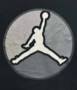 Jordan Retro 8 Chrome Style Jumpman Logo Shirt thumbnail 4