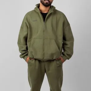 NWT COMFRT Cloud Zip Hoodie in olive green Size M thumbnail 5