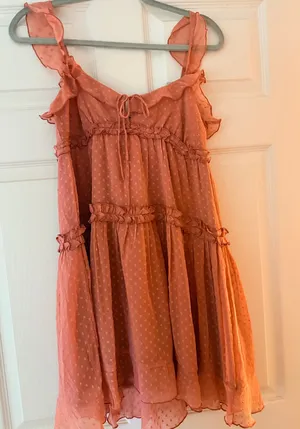 Pink mini dress thumbnail 1