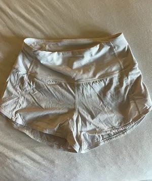 Lululemon White Shorts thumbnail 1