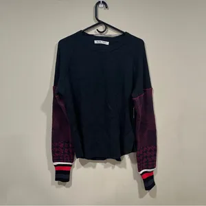 NWT We The People Free People Mod About You Cuff Raglan In Size small thumbnail 3