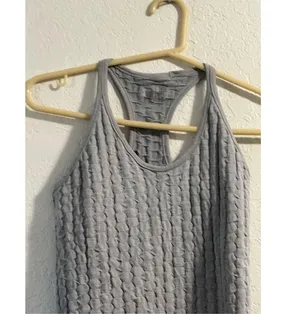 Athleta EPITOMIZE TANK Top Shirt quilted heather gray S thumbnail 4