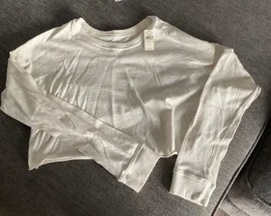 Aerie Long-Sleeve Cropped T-Shirt thumbnail 1