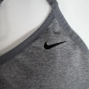 NIKE XL Small Dri-Fit Indy Light Support Sports Bra Gray Swoosh Logo Women's thumbnail 4