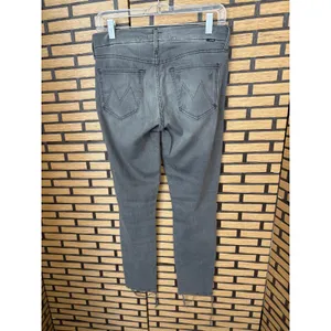 Mother‎ Gray Looker Ankle Fray Jeans 27 thumbnail 2