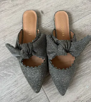 Jack Rogers Elle Sparkly Bow Flats thumbnail 1