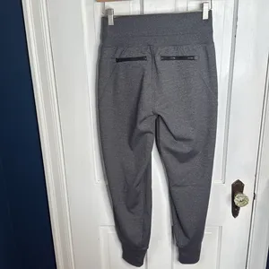 Athleta Heather Gray SCULPTEK Venice Mid Rise Jogger Pants 597888 W1437 Sz XS thumbnail 7