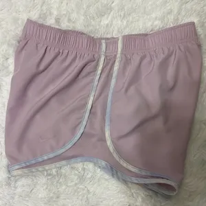 Nike Dri-Fit Women Purple Athletic Brief Lined Running Short Pants.Size-… thumbnail 6