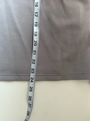 Maurices Scuba Hooded Sweatshirt Light Gray Pullover Loungewear thumbnail 7