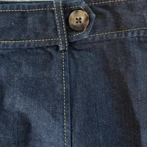 Ann Taylor Dark Wash Denim A-Line Skirt Women’s Classic Jean Skirt thumbnail 3