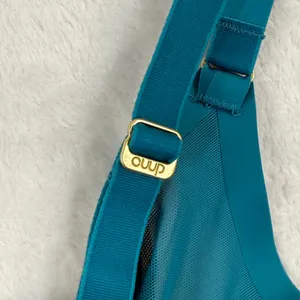 CUUP The Plunge Mesh Bra 32B and Thong Size 3 Set‎ Turquoise Teal NWT thumbnail 8