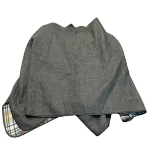 LANDS’ END gray cape thumbnail 3