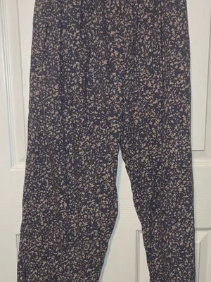 Mirth pajama set Printed Wide-Leg Pants sz small thumbnail 6