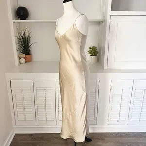Aritzia Wilfred Only Slip Satin Midi Dress thumbnail 6