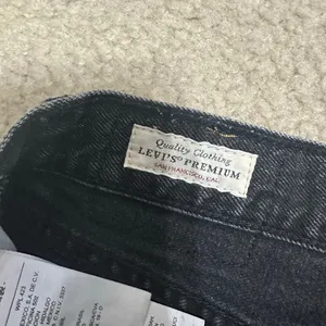 Levi's 501 Short Trashed Black denim shorts size‎ 29 thumbnail 3