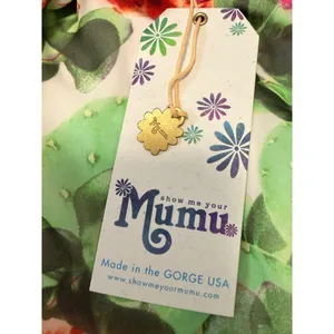 Show Me Your Mumu Criss Cross Applesauce Dress NWT Small Cactus Floral thumbnail 6
