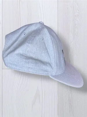 DISNEY Unsiex Mickey Mouse Baseball Cap - Light Wash Blue Denim Canvas Hat thumbnail 4
