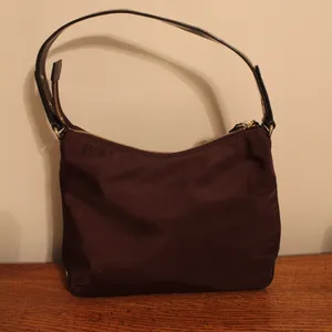 EUC Kate Spade Satchel Purse Bag Vintage? Burgundy thumbnail 3