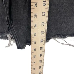 Urban Outfitters BDG Women's Size Small Black Distressed‎ Jean Mini Skirt thumbnail 6