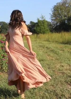 Free People Dress Maxi XS thumbnail 1