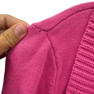 Y2K Lauren Ralph Lauren Womens Pink Half Zip‎ Mock Neck Pullover Sweater Size MD thumbnail 8