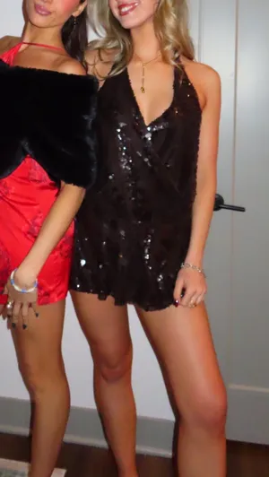 White Fox Boutique Divine Excess Sequin Mini dress thumbnail 2