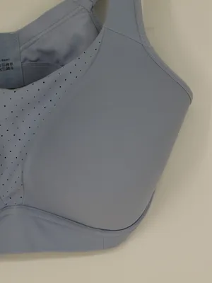 lululemon Run Times Bra 40D High Support Blue Perforated Sports Running Wireless thumbnail 6
